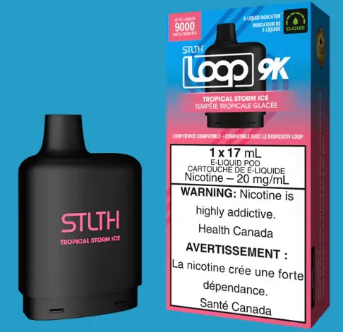 STLTH LOOP 9K POD PACK - TROPICAL STORM ICE - Orleans Vape