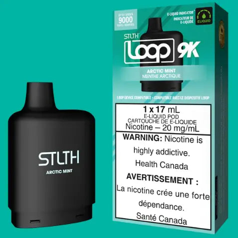 STLTH LOOP 9K POD PACK - ARCTIC MINT - Orleans Vape