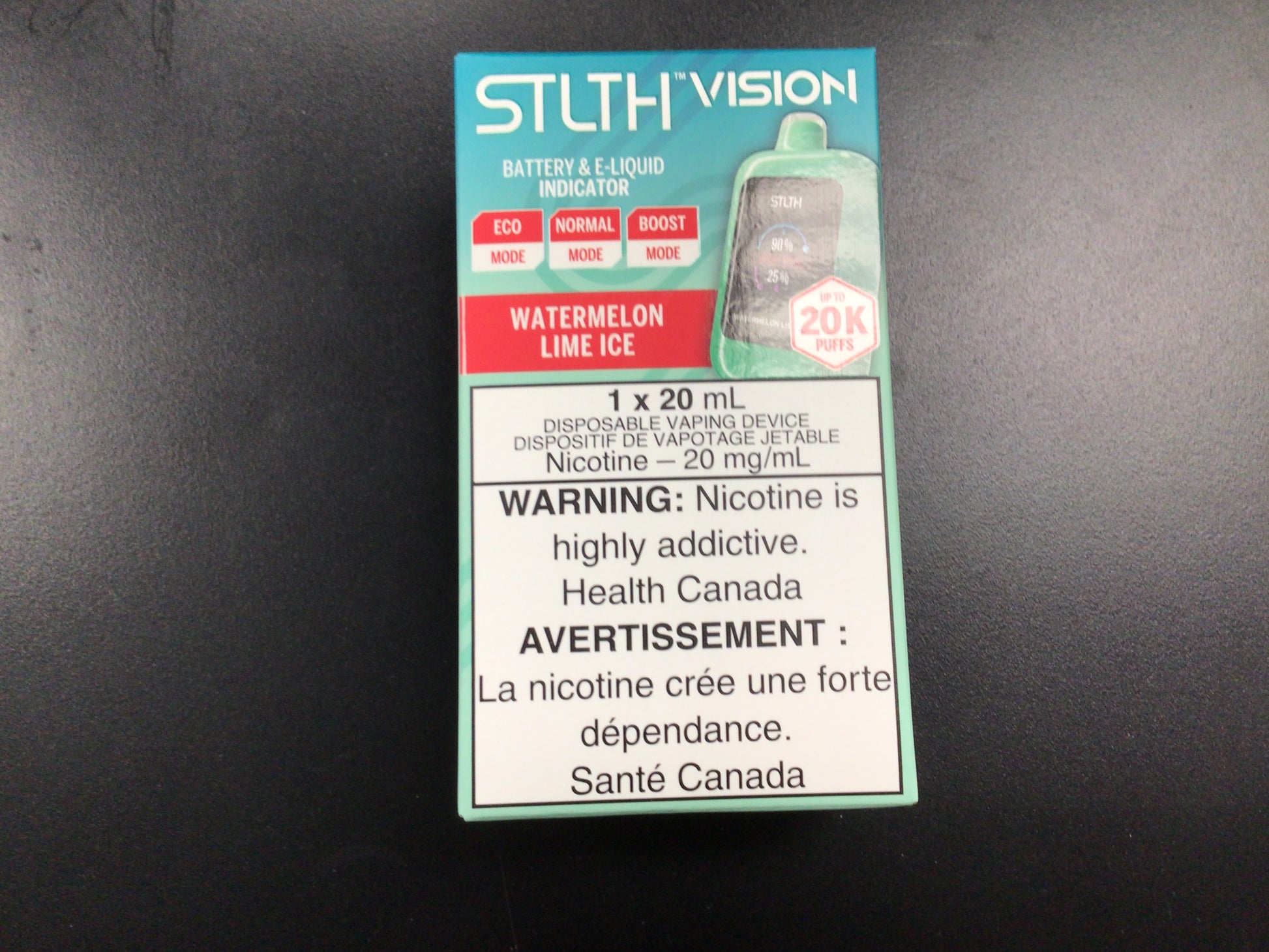 STLTH VISION 20K - WATERMELON LIME ICE Orleans Vape