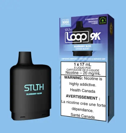 STLTH LOOP 9K Pod Pack - Blueberry Bliss Orleans Vape