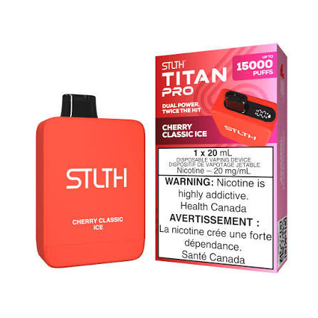 Stlth Titan Max 50K Cherry Classic Ice Orleans Vape