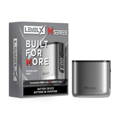 LevelX M series battery|grey Orleans Vape