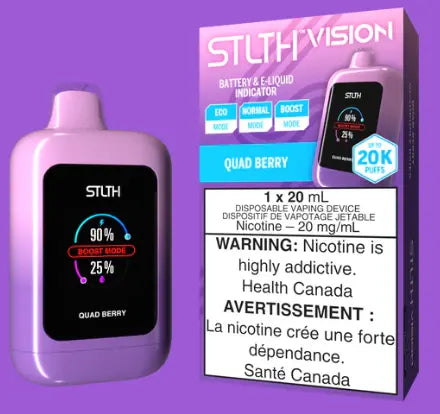 STLTH VISION 20K QUAD BERRY Orleans Vape