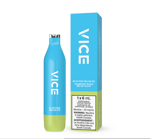 VICE 2500 - BLUE RAZZ MELON ICE - 0mg Orleans Vape