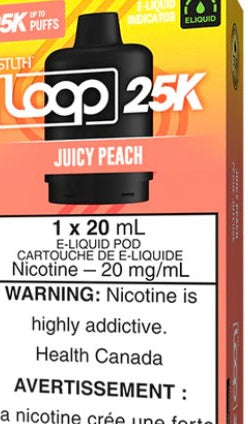 STLTH Loop 25k Juicy Peach Orleans Vape
