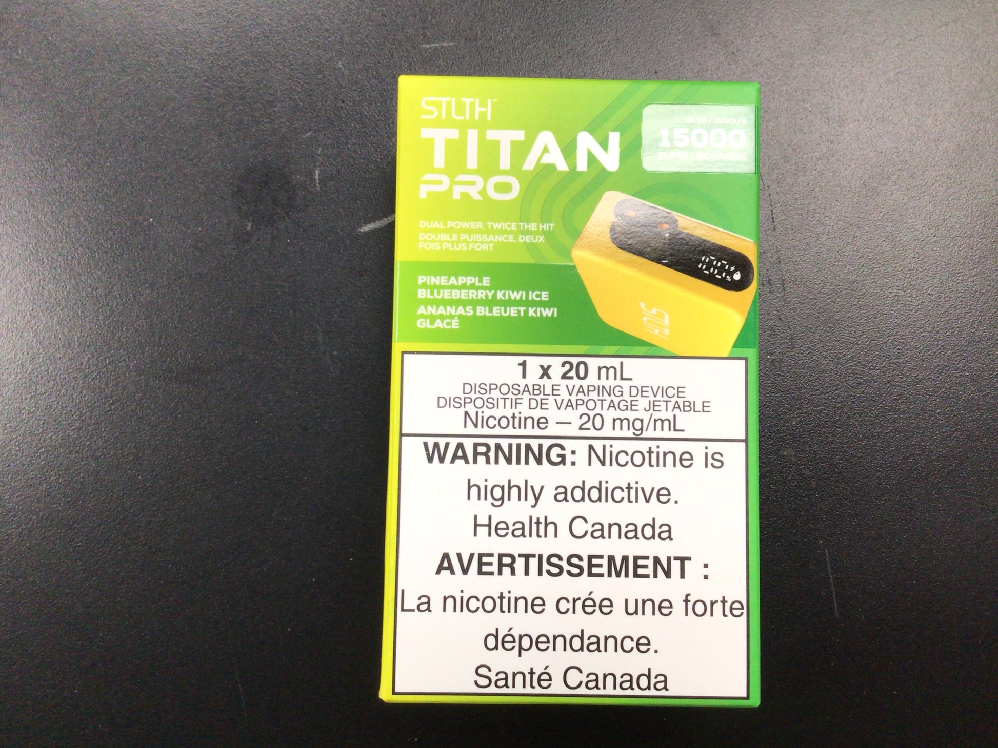 STLTH TITAN - PINEAPPLE BLUEBERRY KIWI ICE Orleans Vape