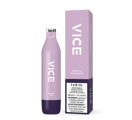 VICE 2500 - GRAPE ICE - 0mg Orleans Vape