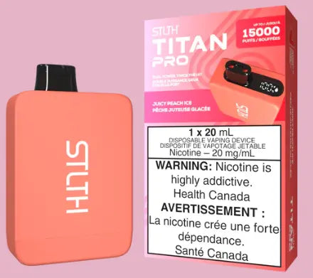 STLTH TITAN PRO - JUICY PEACH ICE - Orleans Vape