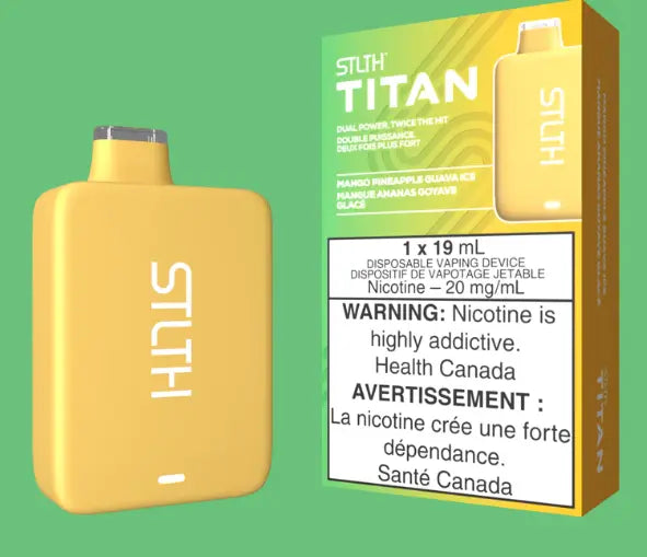 STLTH TITAN - MANGO PINEAPPLE GUAVA ICE - Orleans Vape