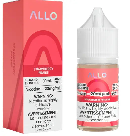 Allo E-Liquid - Strawberry - Orleans Vape