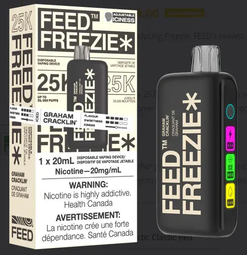 FEED Freezie 25K-GRAHAM CRACKLIN - Orleans Vape