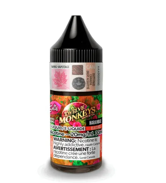 Twelve Monkeys - Harambae (Salt 30mL) - Orleans Vape