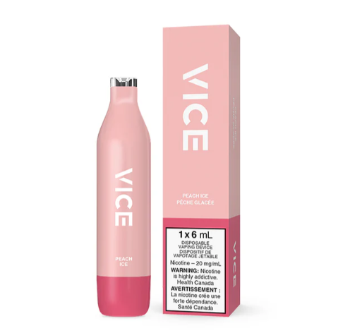 VICE 2500 - PEACH ICE - 0mg Orleans Vape