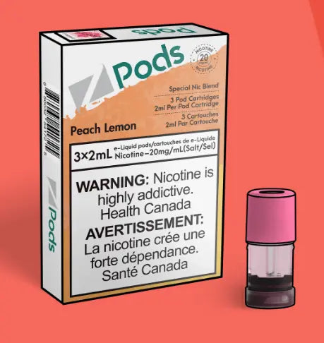 Peach Lemon (Z Pods) Orleans Vape