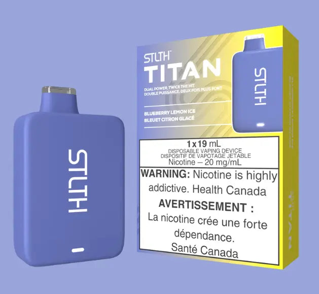 STLTH TITAN - BLUEBERRY LEMON ICE