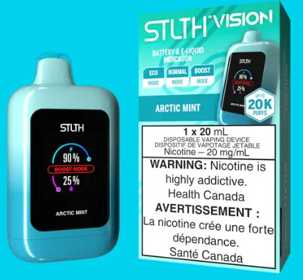 STLTH Vision 20K - Arctic Mint Orleans Vape