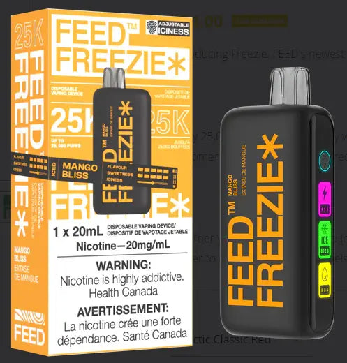 FEED Freezie 25K-MANGO BLISS - Orleans Vape