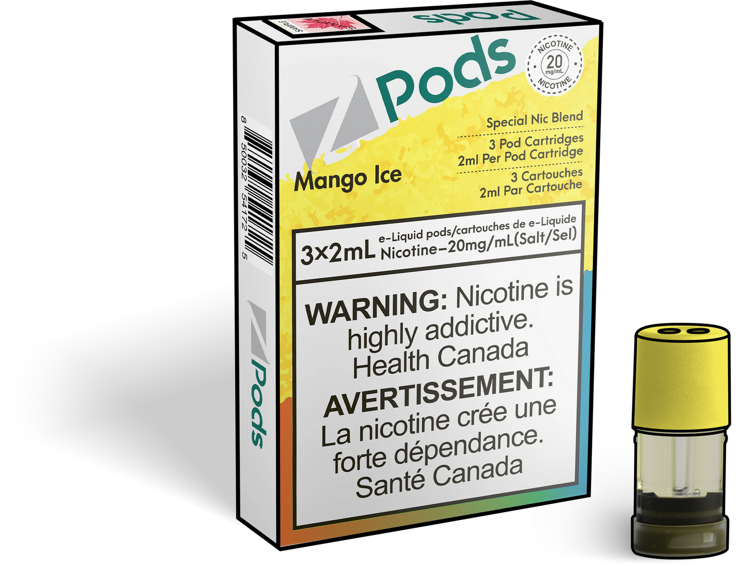 Mango Ice Z pod Orleans Vape