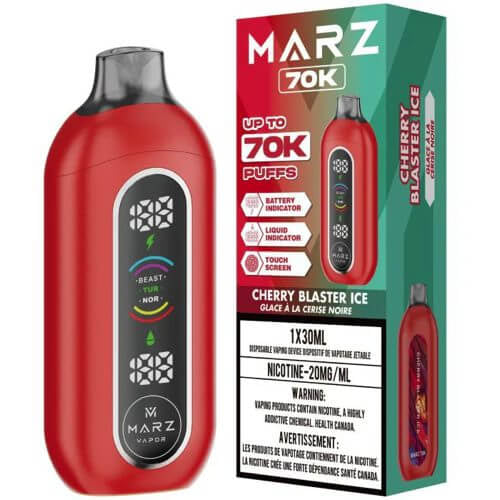 Marz 70K Cherry Blaster Ice Orleans Vape