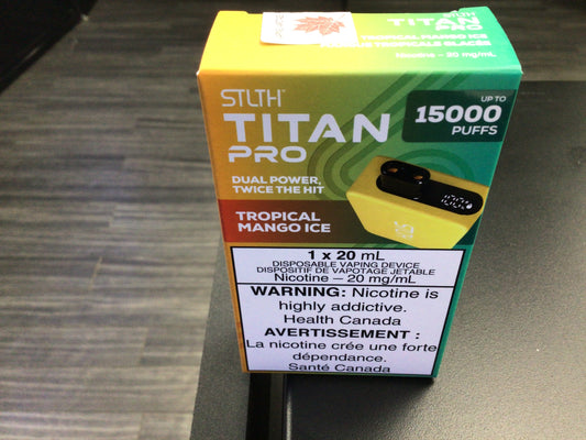 STLTH TITAN PRO - TROPICAL MANGO ICE Orleans Vape