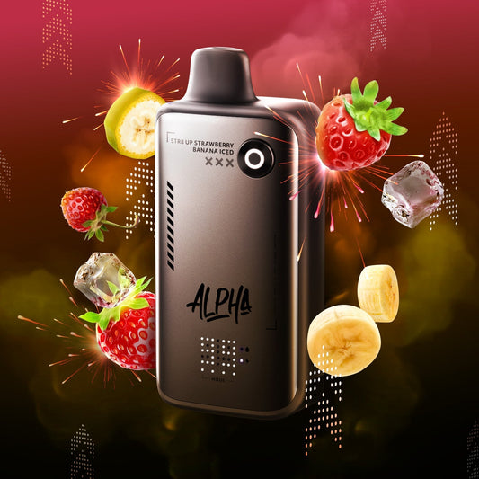 Alpha Stawberry Banana bliss80K Orleans Vape