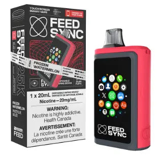 FROZEN WATERMELON - FEED SYNC - 25k Puffs Disposable Vape Orleans Vape