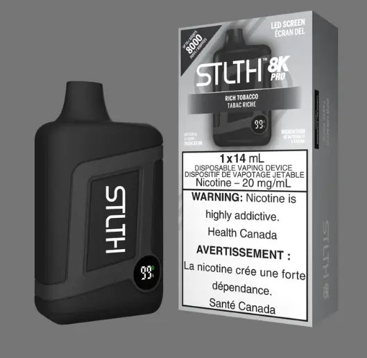 STLTH 8K PRO - RICH TOBACCO - Orleans Vape