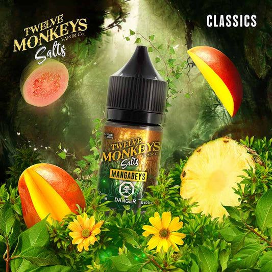 12 monkeys e liquidx flavour beast Mangabeys MangoxPineapplexguava Orleans Vape
