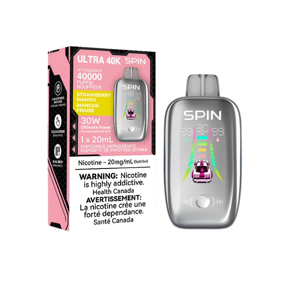 ASpin Ultra 40K Strwberry Mango Orleans Vape