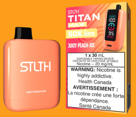 STLTH TITAN MAX - Juicy Peach Ice Orleans Vape