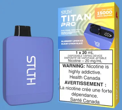 STLTH TITAN PRO - BLUEBERRY LEMON ICE - Orleans Vape