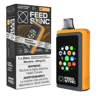 MANGO TWINNING - FEED SYNC - 25k Puffs Disposable Vape Orleans Vape