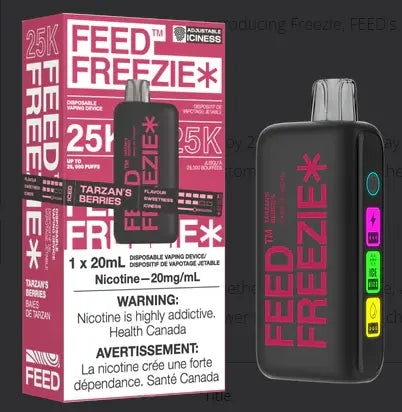 FEED Freezie 25K-TARZAN'S BERRIES - Orleans Vape