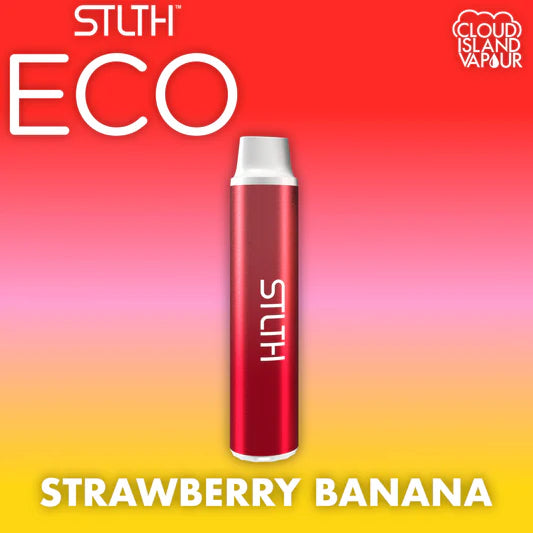 Stlth eco strawberry banana Orleans Vape