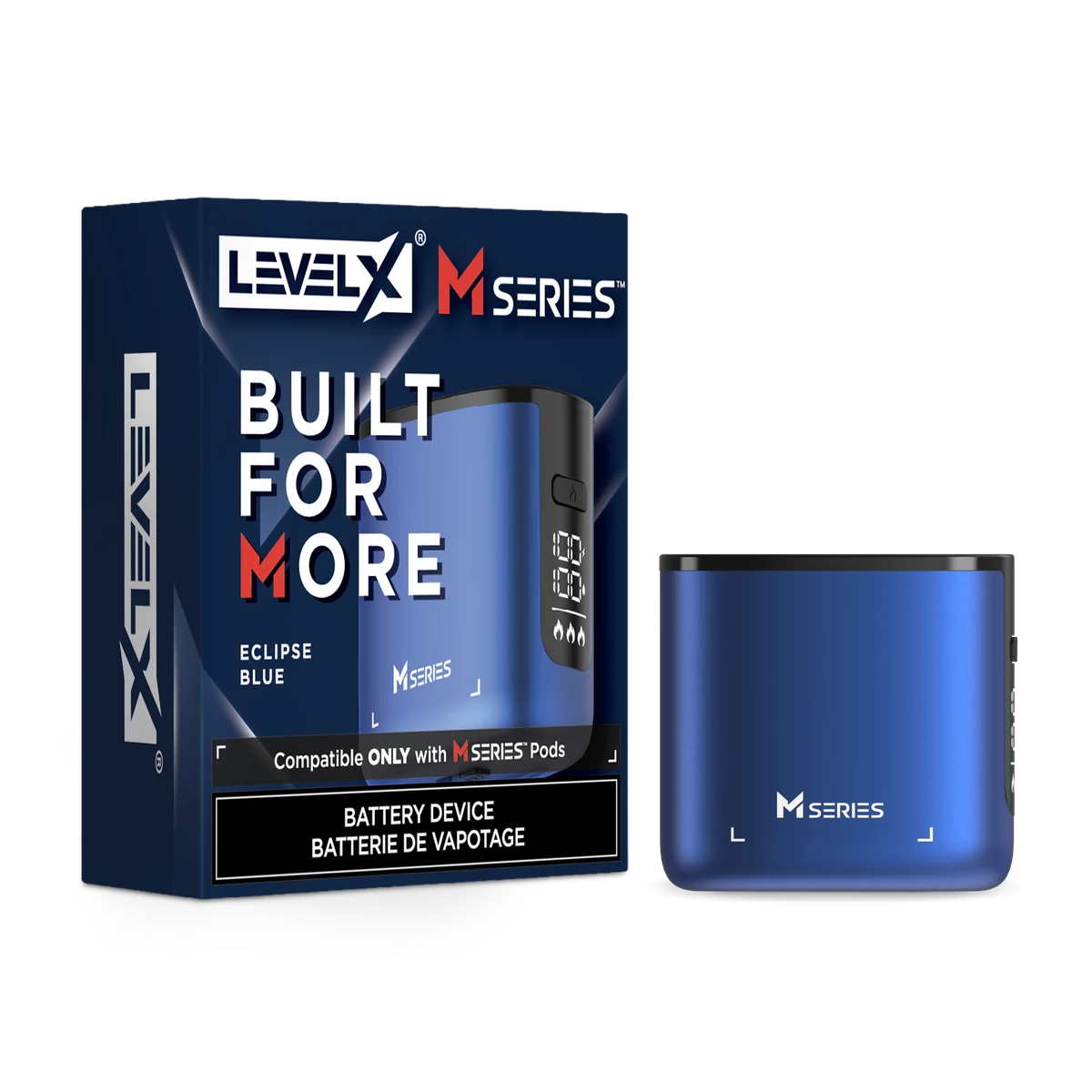 LevelX M series battery| Eclips Blue Orleans Vape