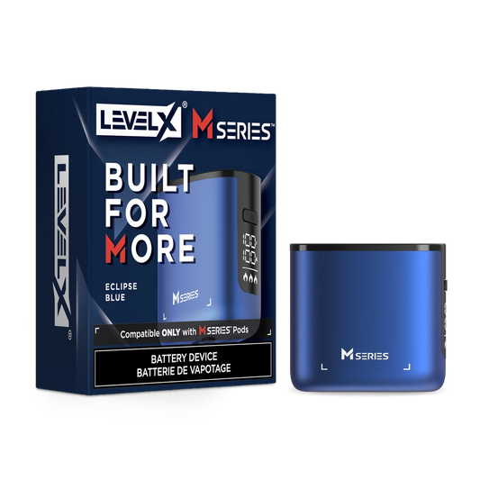 LevelX M series battery| Eclips Blue Orleans Vape