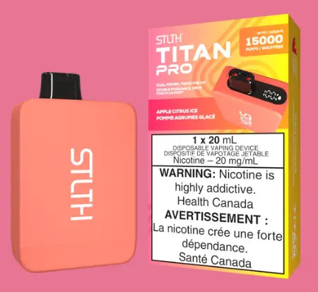 STLTH TITAN Pro - APPLE CITRUS ICE My Store