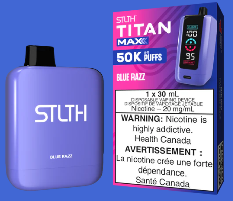 STLTH TITAN MAX - Blue Razz Orleans Vape