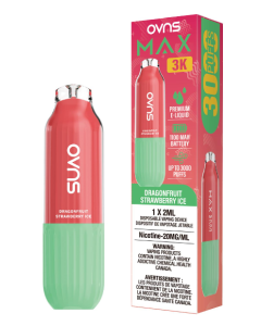 Dragonfruit Strawberry Ice OVNS Max 3K Orleans Vape