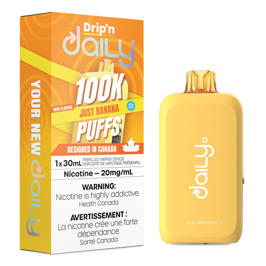 Drip’n Daily JUST BANANA 100K Orleans Vape