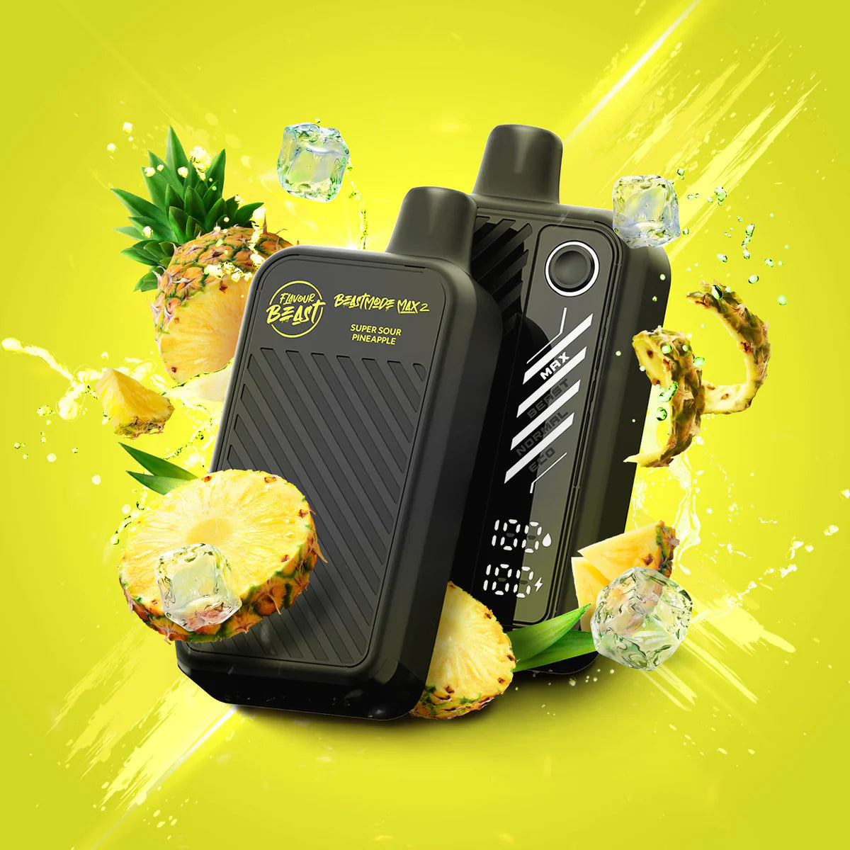 Flavour Beast 50k Super Sour Pineapple Orleans Vape