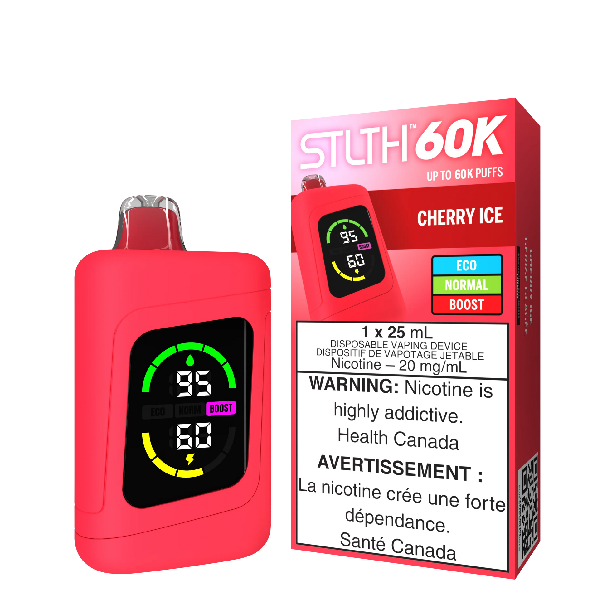STLTH CHERRY ICE 60K Orleans Vape