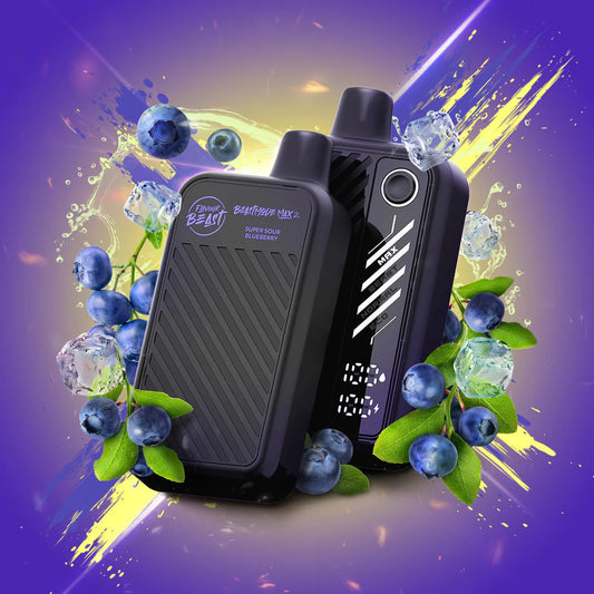 Flavour Beast max2 50k Super Sour Blueberry Orleans Vape