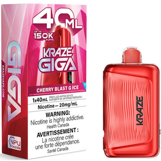 Cherry Blast G Ice Kraze Giga Orleans Vape