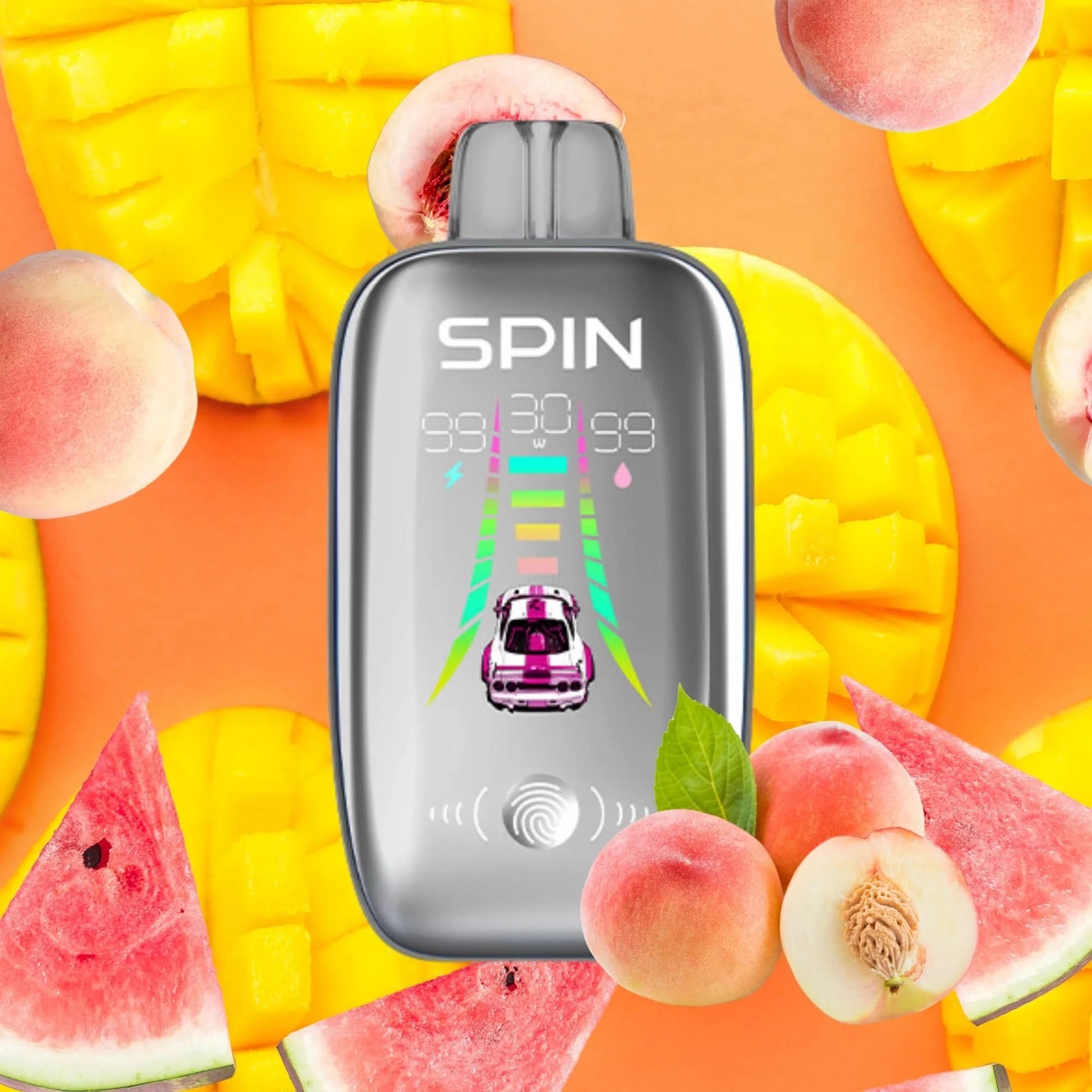Spin Ultra Peach Watermelon 40k Orleans Vape