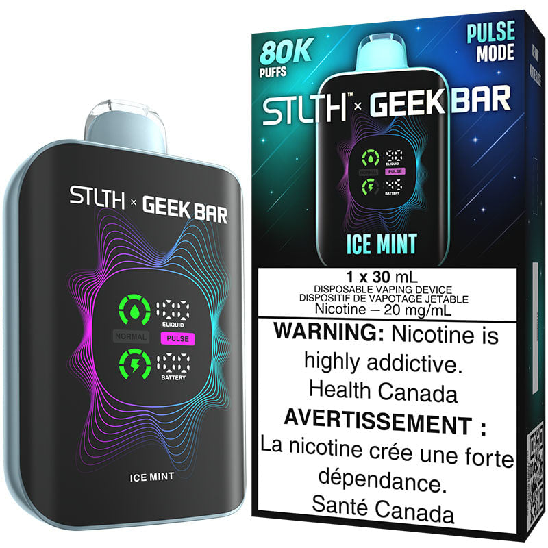 StlthxGeekbar Ice mint 80k puffs Orleans Vape
