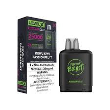 Level X G2 Boost. 25K Kewl Kiwi Passionfruit Orleans Vape