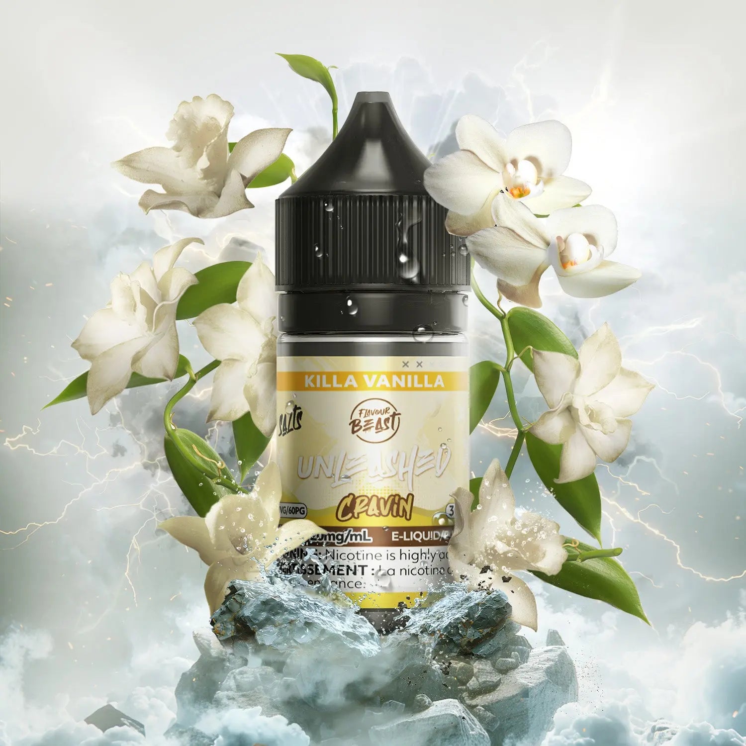 Flavour Beast E-Liquid Unleashed Cravin - Killa Vanilla 20mg Orleans Vape