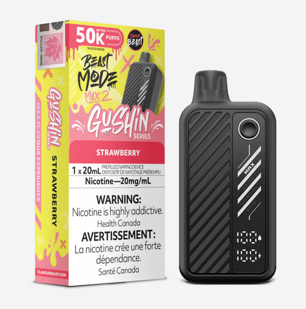 Beast Mode Strawberry Orleans Vape