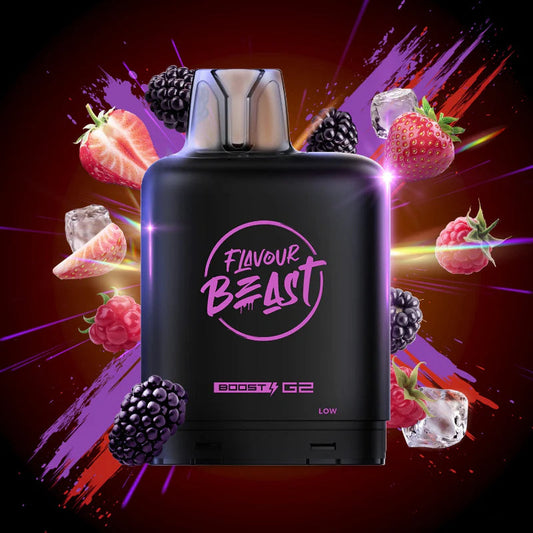 Level X BoostG2 25000 Tangy Barries iced Orleans Vape